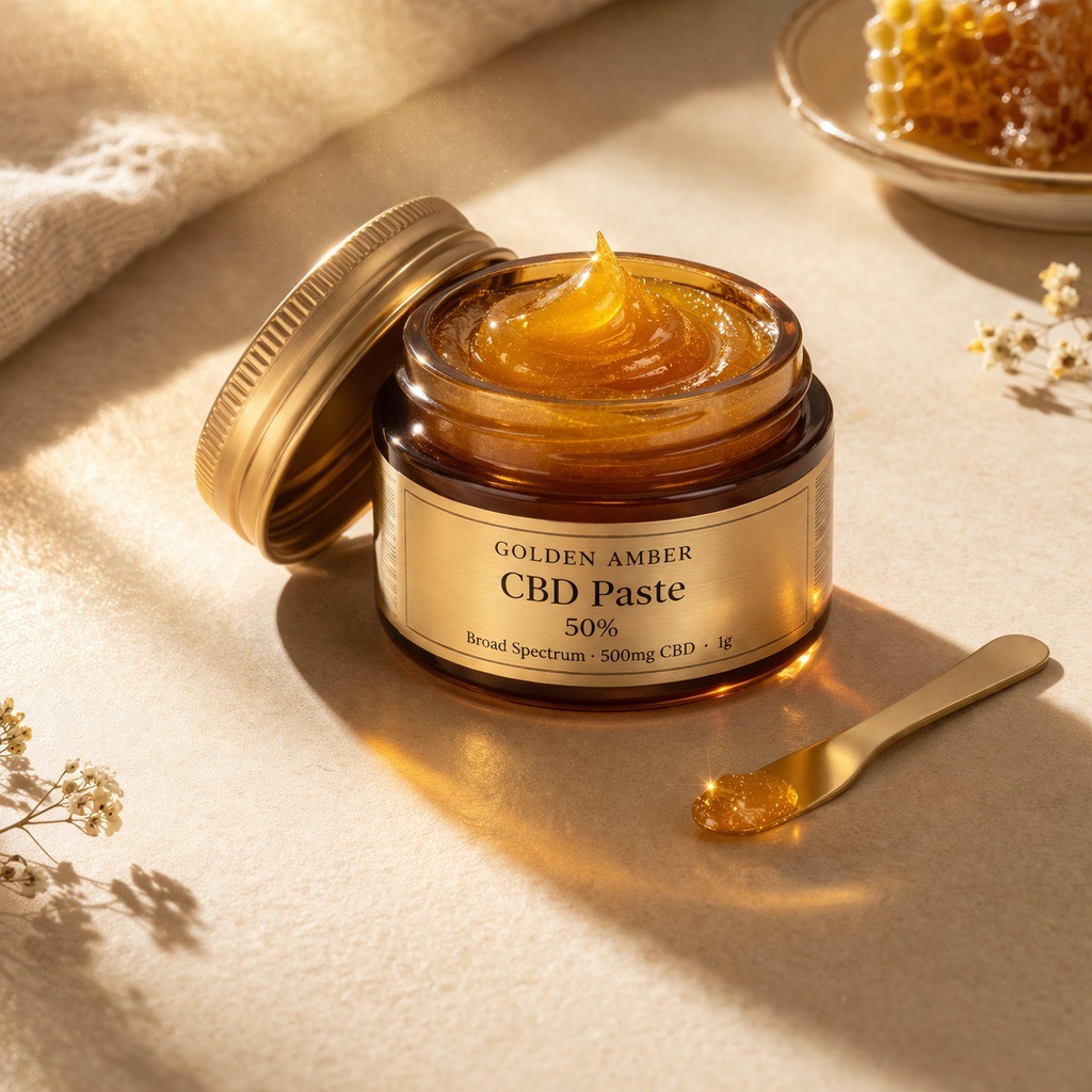 ゴールデンアンバー CBDペースト 50% 5ml