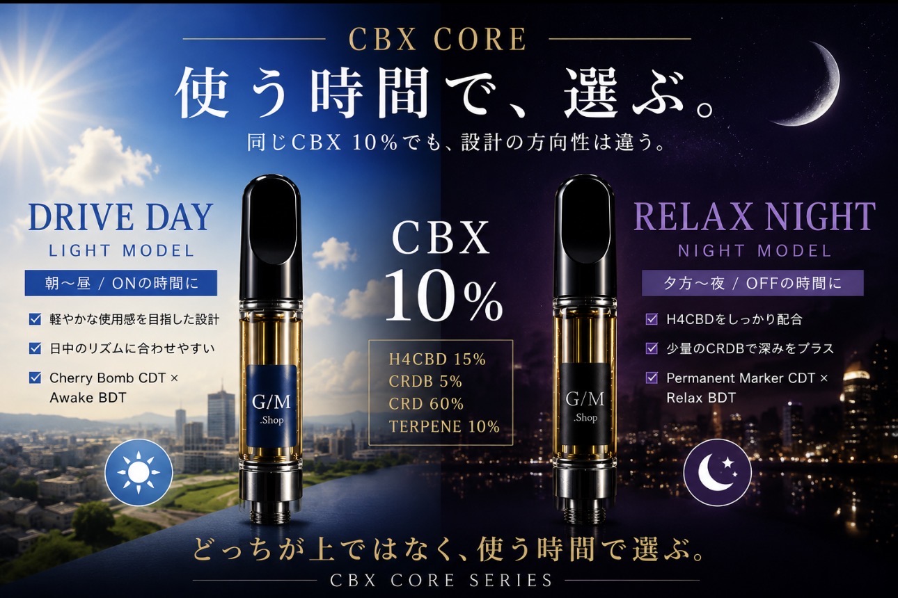 CBX CORE RELAX NIGHT MODEL VAPEリキッド サムネイル 3