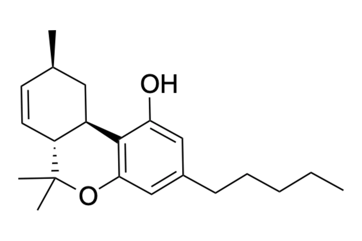 Δ7-THC の構造式
