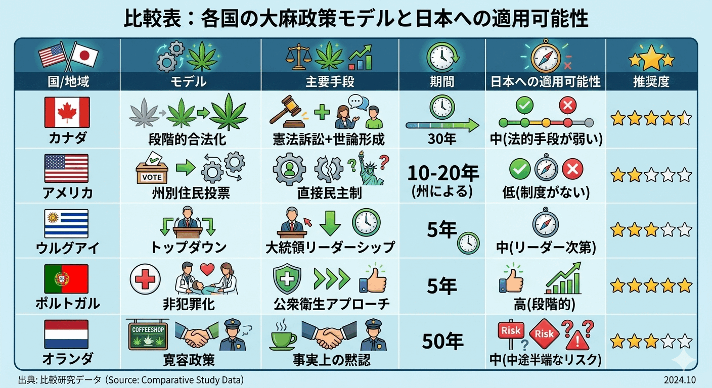 国際比較、世界の市民運動成功事例